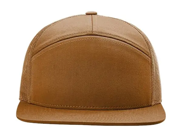 Richardson 168 7-panel trucker, Caramel