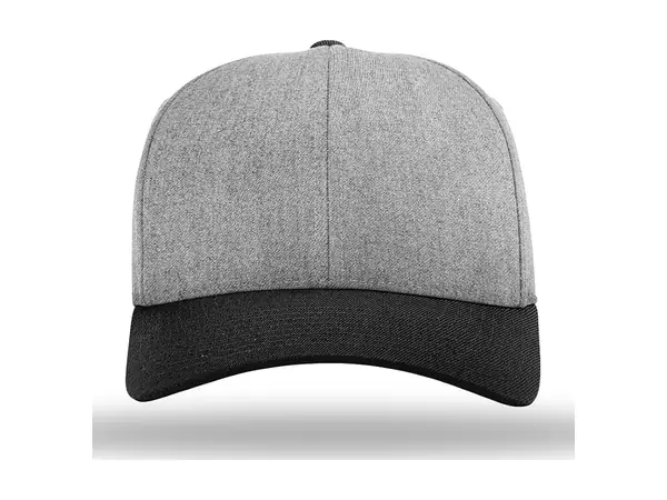 Richardson 585 wool-blend stretch-fit, Heather Grey/Black