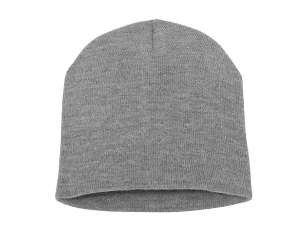Yupoong 1500KC uncuffed beanie, Heather