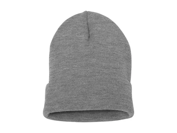 Yupoong 1501KC cuffed beanie, Heather